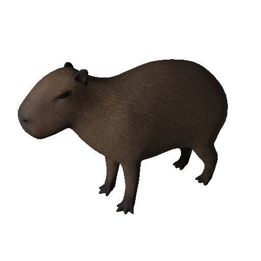 This work is based on "Capybara" by Rectus licensed under CC-BY-NC-4.0